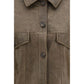 Brown Calf Leather Bos Taurus Leather Jacket