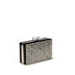 Silver Glass Clutch Bag