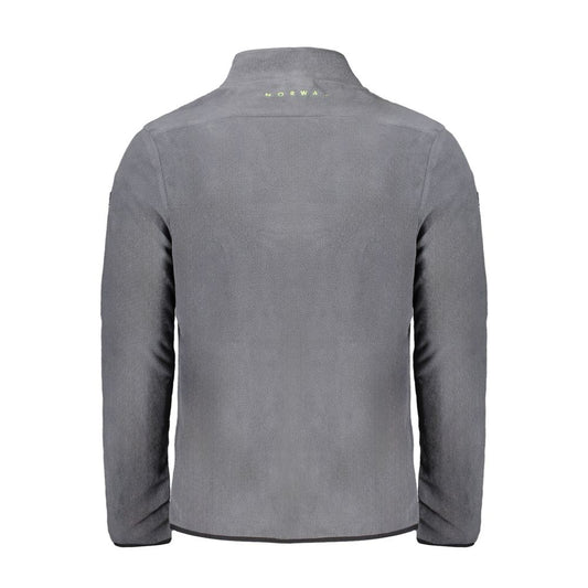 Grigio Polyester Men Sweatshirt