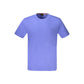 Blue Cotton Men's T-Shirt