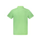 Green Cotton Men's Polo
