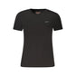 Black Cotton Women's T-Shirt