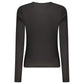 Black Cotton Women's T-Shirt