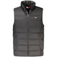 Black Nylon Men's Vest Jacket