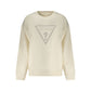 White Cotton Women Sweatshirt