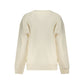White Cotton Women Sweatshirt