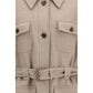 Beige Cashmere Coat