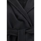 Black Wool Oves Aries Coat