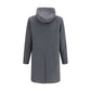 Gray Wool Oves Aries Coat