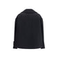 Black Wool Oves Aries Coat