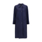 Blue Wool Oves Aries Coat