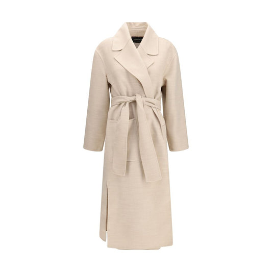 Beige Wool Oves Aries Coat