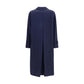 Blue Wool Oves Aries Coat