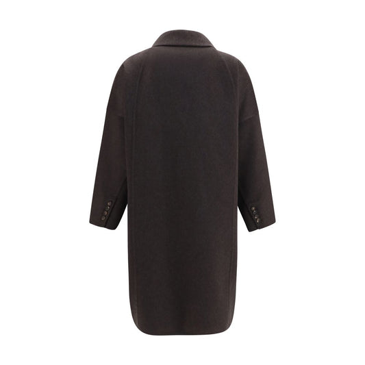 Brown Cashmere Coat