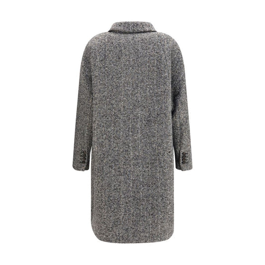 Gray Wool Oves Aries Coat