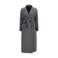 Gray Alpaca Vicugna Pacos Coat