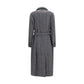 Gray Alpaca Vicugna Pacos Coat