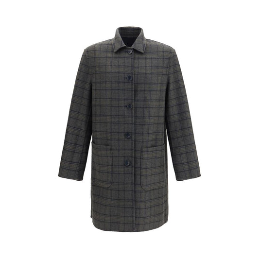 Blue Wool Oves Aries Coat