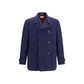 Blue Wool Oves Aries Coat