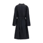 Black Wool Oves Aries Coat