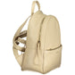 Beige Leather Womens Backpack