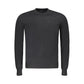 Black Fabric Men's Sweater