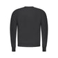 Black Fabric Men's Sweater