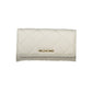 White Polyurethane Women's Wallet