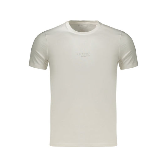 White Cotton Mens TShirt