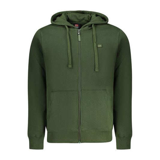Green Cotton Sweatshirt