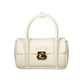 White Leather Handbag