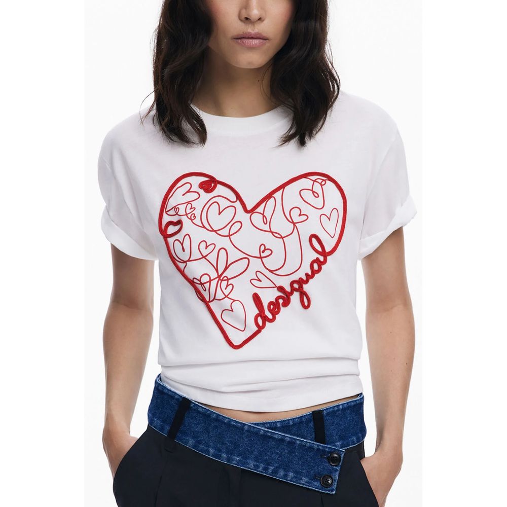 White Cotton T-Shirt