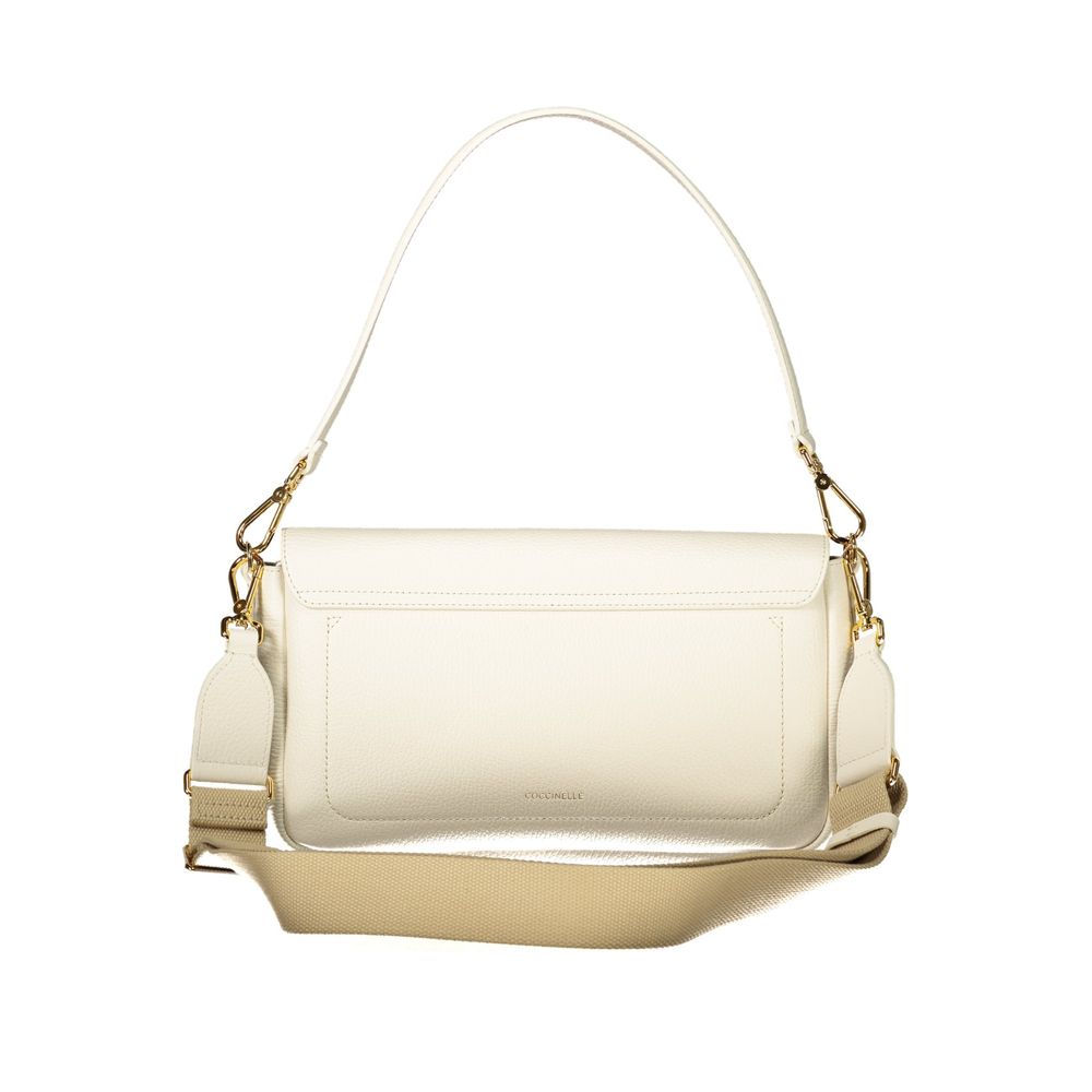 White Leather Handbag