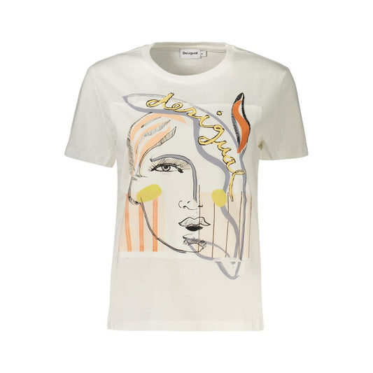 White Cotton T-Shirt
