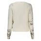 White Viscose Sweatshirt