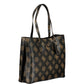 Brown Polyethylene Handbag