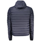 Blue Polyester Shell Jacket