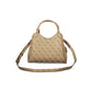 Beige Polyethylene Handbag