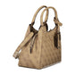 Beige Polyethylene Handbag
