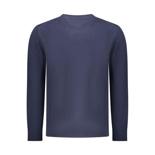 Blue Cotton Men's Sweater