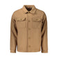 Brown Cotton Men's Shirt