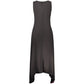 Black Polyester Women's Dress
