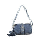 Blue Cotton Handbag