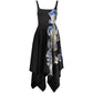 Black Cotton Casual Dress