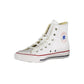 White Synthetic Athletic Sneakers