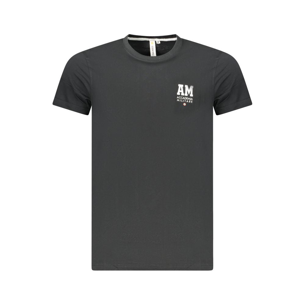 Black Cotton T-Shirt