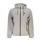 Gray Polyester Shell Jacket