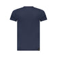 Blue Cotton Men's T-Shirt