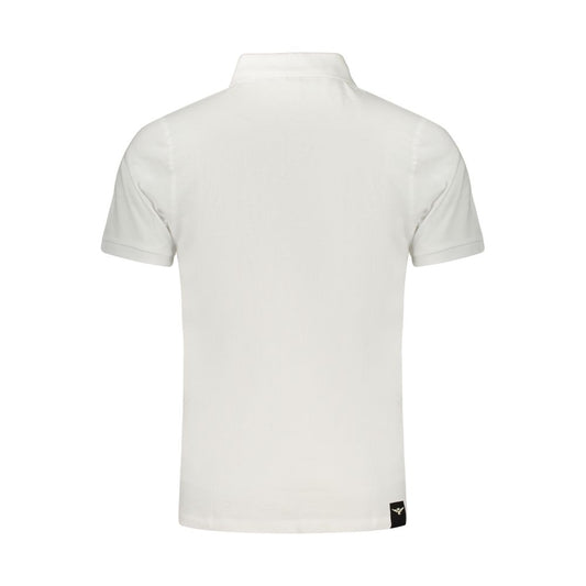 White Cotton Polo Shirt