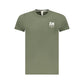 Green Cotton Men's T-Shirt